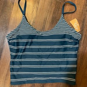 Kona Sol Teal Tankini Top